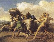 Theodore Gericault Slaves Restraining a House oil painting reproduction